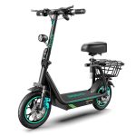 BOGIST M5 Pro 12 Inch Elektrische Scooter met Zitting en Bagagedrager - 500W Motor 13Ah 48V Accu