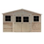 Timbela Cobertizo de madera a246x418x220cm/8m2 – Bild 2