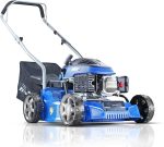 Hyundai 16" / 40cm 79cc benzine grasmaaier, 25-75mm maait, 45L grasopvangbak – Bild 3
