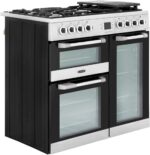 Cuisinemaster Leisure CS90F530X 90cm brede dual fuel kookplaat in St - Image 4