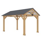 Pérgola de Jardín Gardiun Fénix 12 m2 300x401x282 cm madera Laminada
