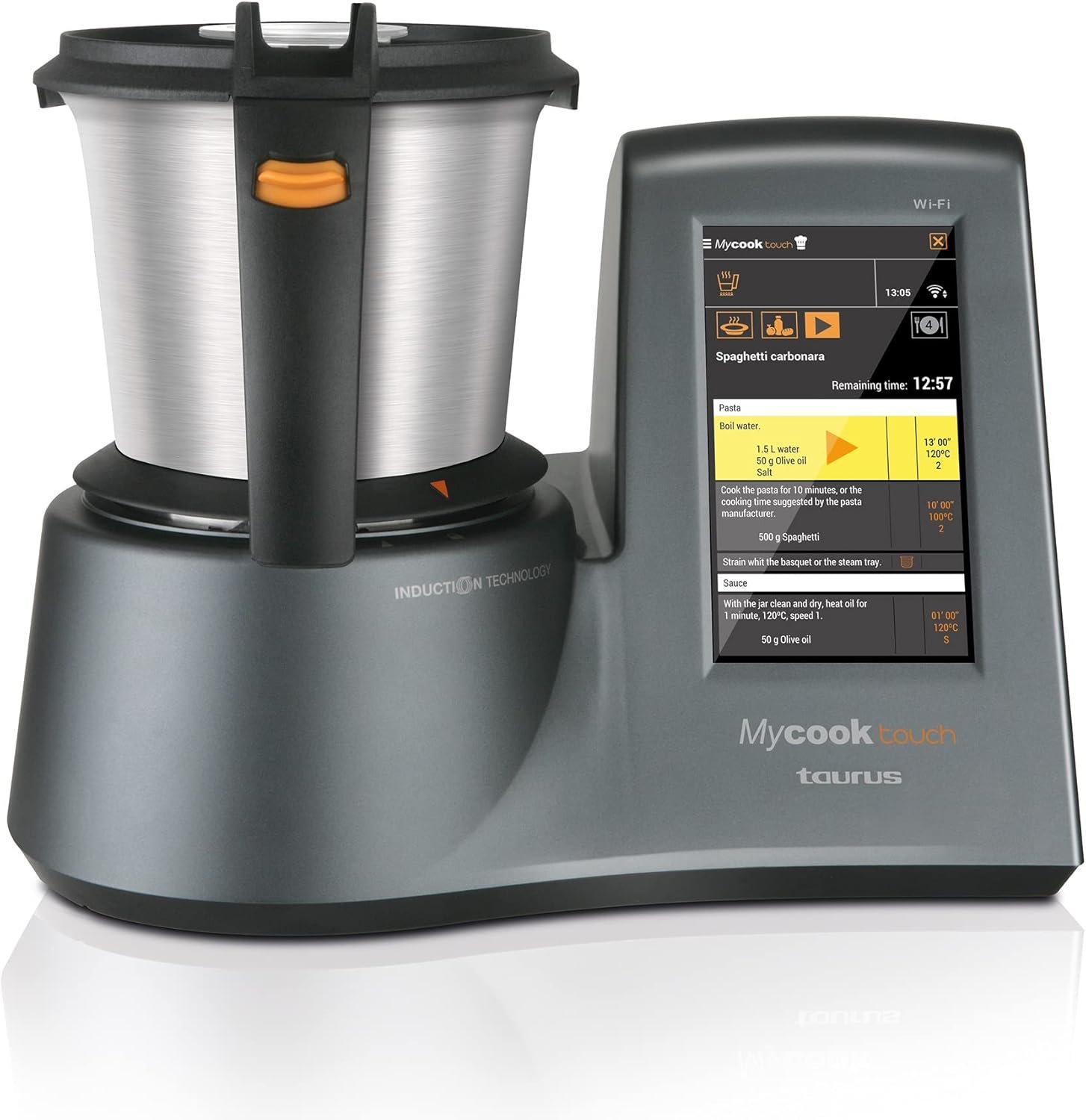 71PDM89BvNL._AC_SL1500_ Taurus Mycook Touch Robot de Cocina – Bild 1