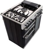 Cuisinemaster Leisure CS90F530X 90cm brede dual fuel kookplaat in St - Image 2