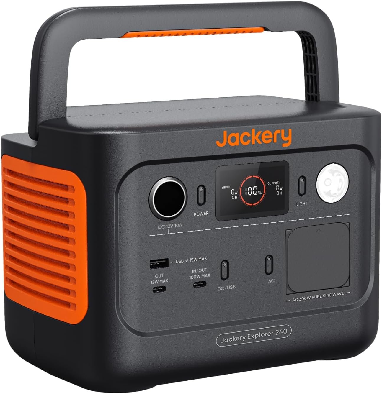 71dshCaJ-UL._AC_SL1500_ Jackery Zonnegenerator 240 v2 – Bild 1
