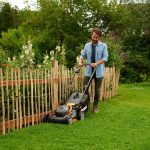 Tondeuse à gazon sans fil WG743E 40 V – Tondeuse à gazon professionnelle avec fonction mulching – Batterie PowerShare – Tonte de pelouse sans fil – Idéale pour les jardins jusqu'à 50 - Image 3