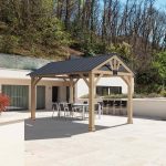 Pérgola de Jardín Gardiun Fénix 12 m2 300x401x282 cm madera Laminada – Image 3