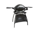 Weber Q 2200 zwarte barbecue met standaard