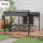 Pérgola Outsunny 297x397x235 cm - Image 6
