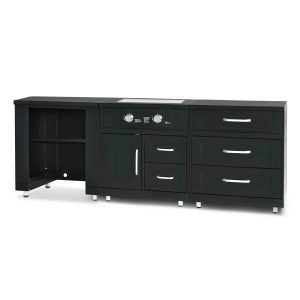 Memphis - Cocina exterior modular de 3 piezas con estufa de gas – Bild 5