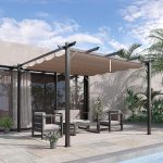 Outsunny Cenador de Jardín aluminio – Image 7