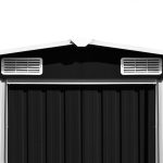 vidaXL Tuinschuur 257x580x181 cm Metaal - Image 5