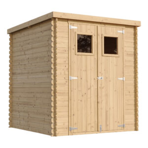 Timbela M309 - Houten tuinschuur 3.53 m2 - tuinhuis voor gereedschaps- en fietsenstalling