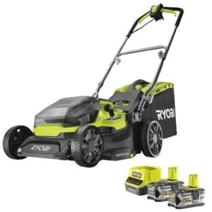 Ryobi 5133004583 RY18LMH37A-250 18V 37cm hybride grasmaaier + accu's