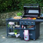 Barbacoa de gas Sahara X475 Gris azulado – Image 3