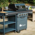 Barbacoa de gas Sahara X475 Gris azulado – Image 2