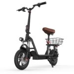 iScooter Elektrische Scooter i12 25KM/U 500W 7.5Ah 12 Inch Luchtband 30-35KM Actieradius met mandje - Image 2
