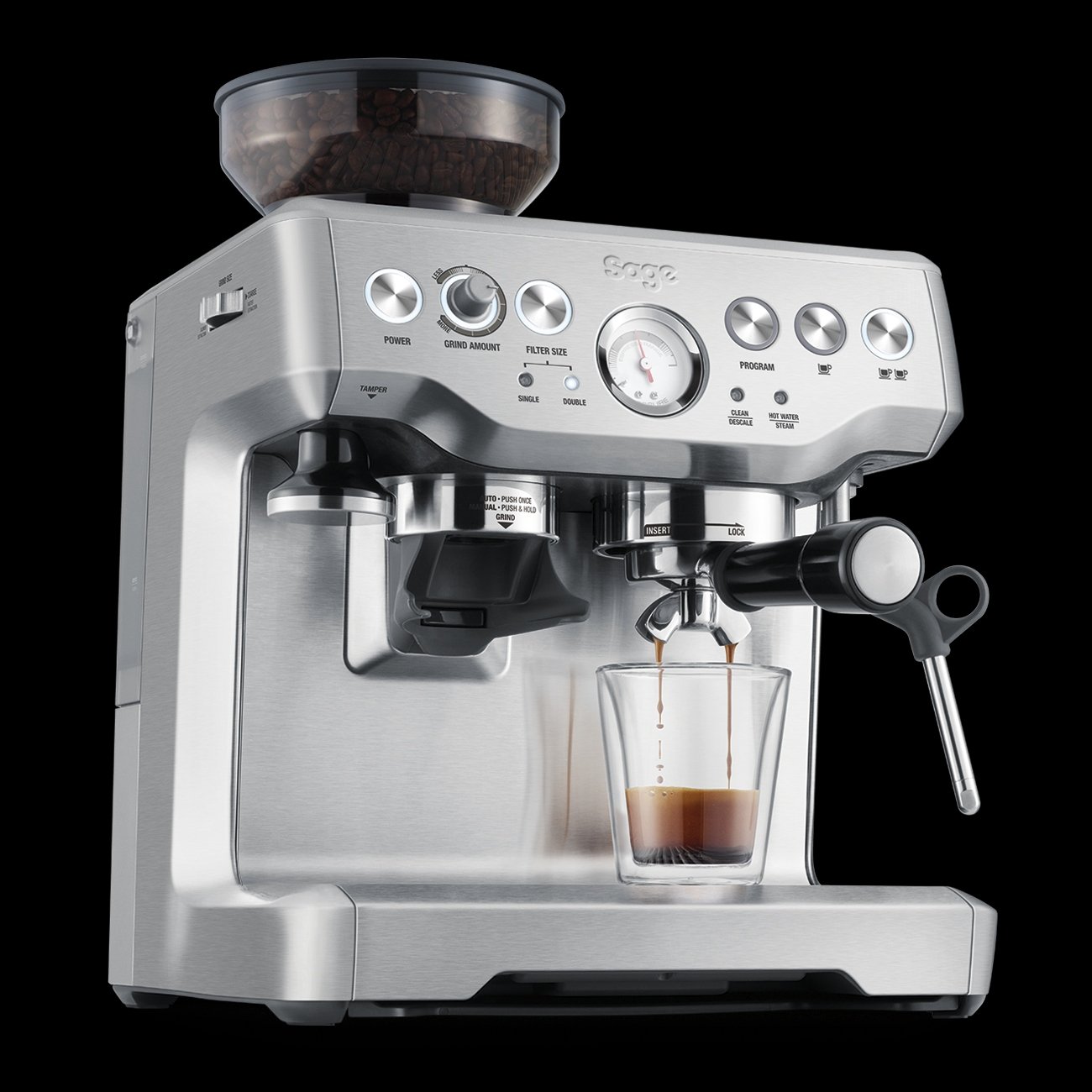 f27b70fb-1e22-4043-9c12-1ee1068287c7 de Barista Express™ met thermische melkkan – Bild 1