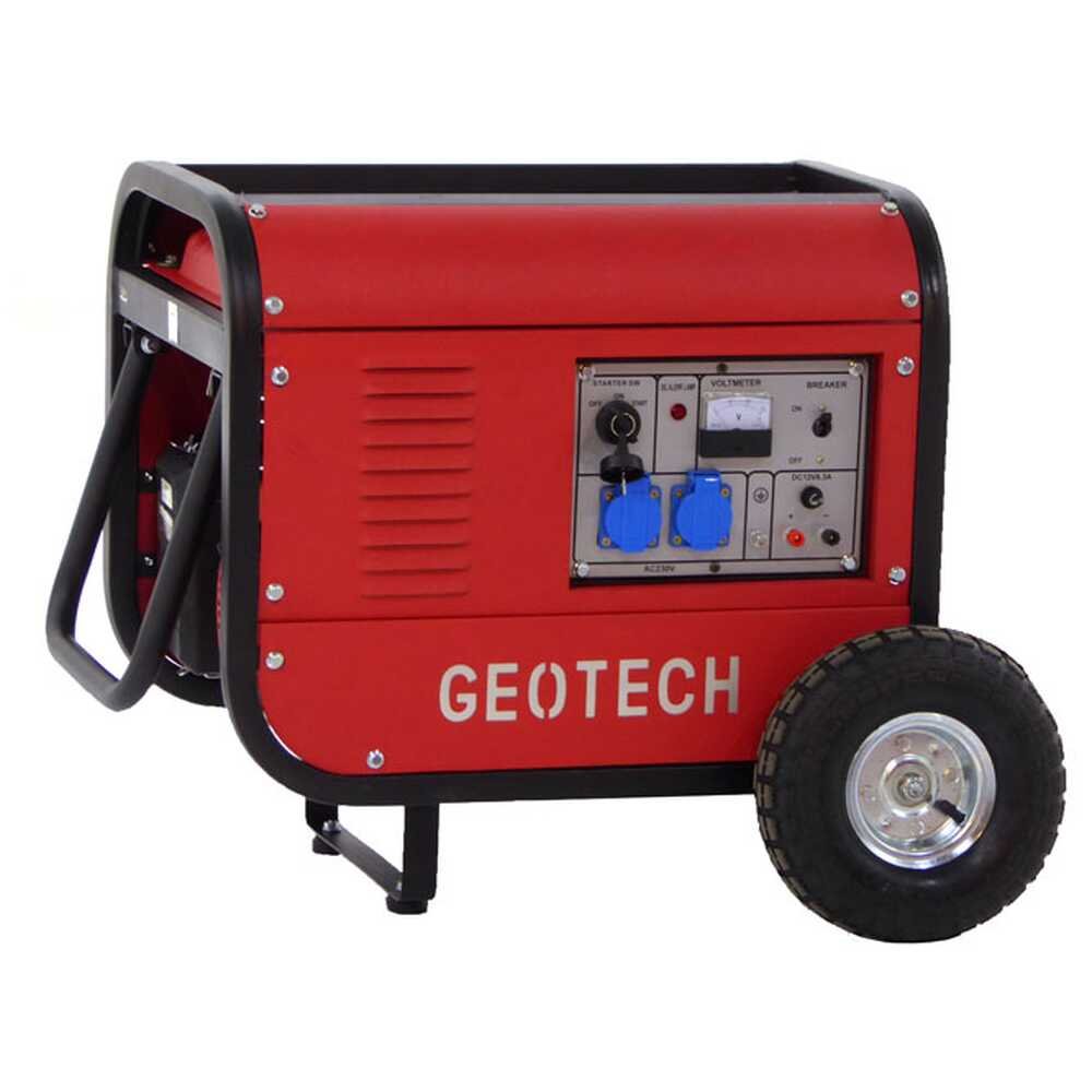 geotech-ggsa3000es-generador-de-corriente-con-rueras-y-avr-arranque-elctrico-2-7-kw-continua-2-5-kw-monofsica--agrieuro_8134_1 GeoTech GGSA3000ES Stroomgenerator met wielen en AVR. Elektrische start, 2,7 kW - Imagen 1