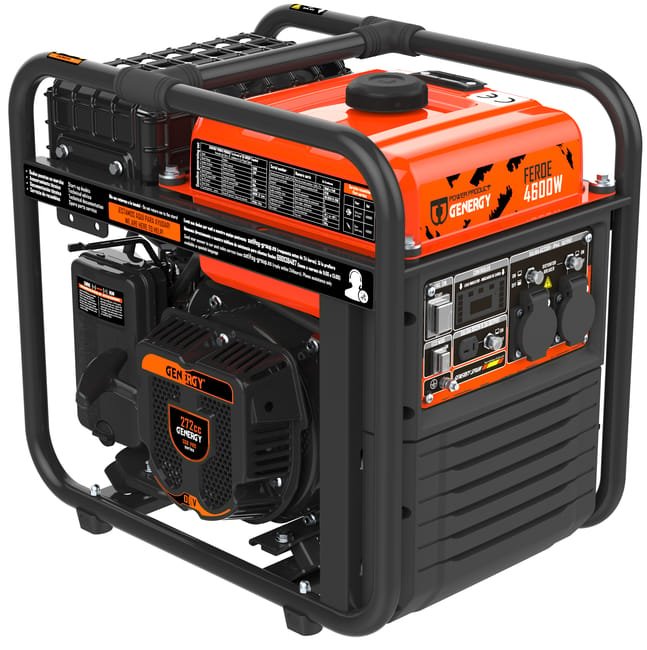 media (1) Inverter elektrische generator Genergy Feroe 4600W - Image 1