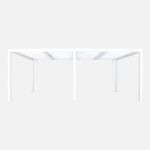 Pérgola bioclimática de aluminio y acero con lamas orientables 6x3m - Image 5