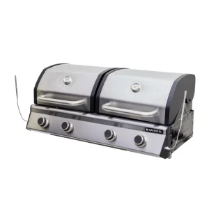 Barbacoa de gas natural Europa de 4 quemadores y 14 kW de potencia. – Image 6