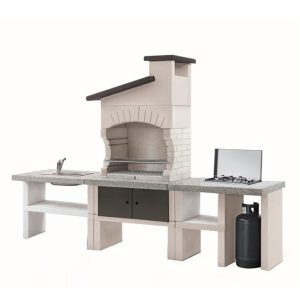 Palazzetti Guanaco 2 Cocina de exterior de obra