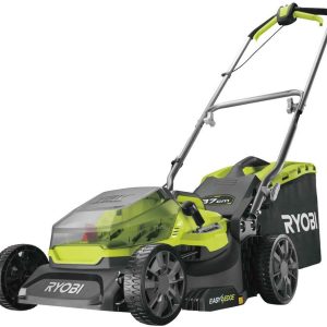 Tondeuse à gazon sans fil Ryobi RY18LM37A-240 18 V ONE+ 37 cm (2 batteries 4,0 Ah + chargeur) - 5133004798